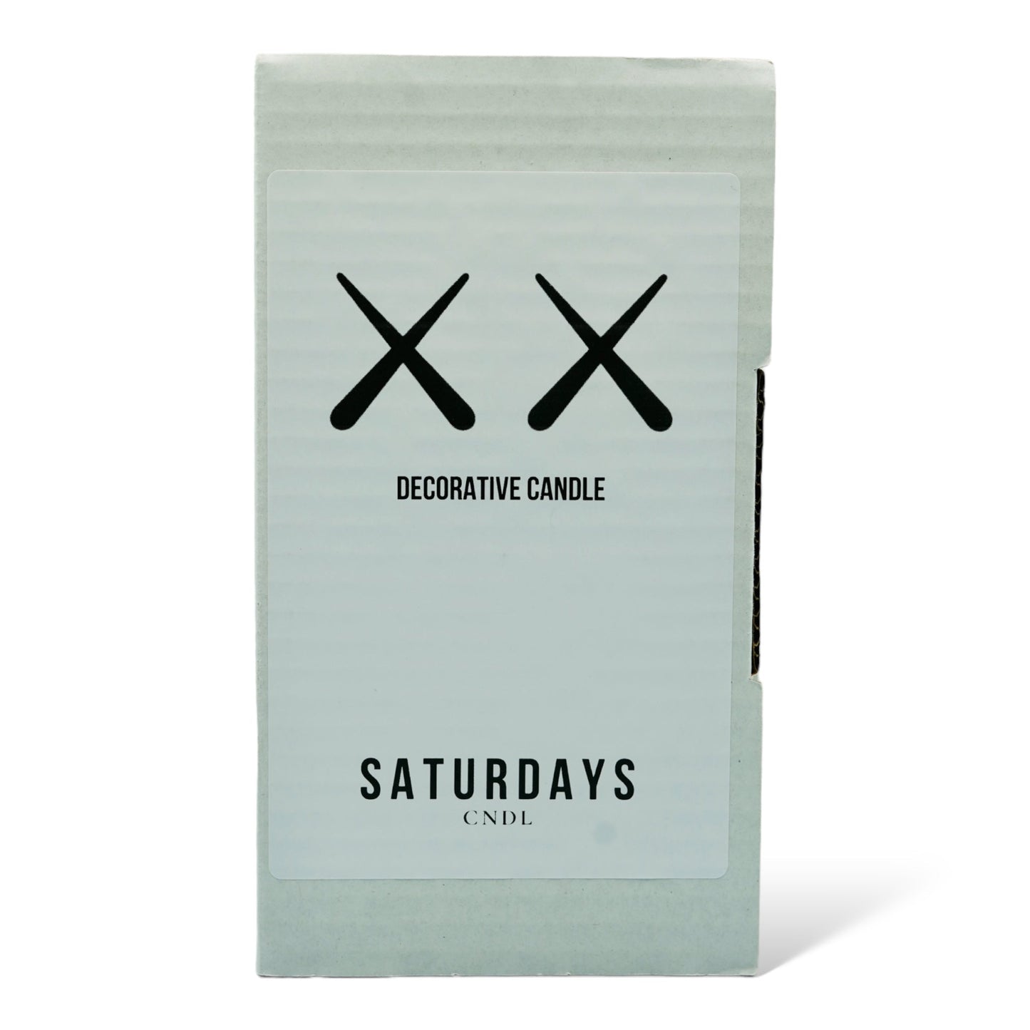 XX What Party candle - black